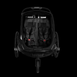 Breeze double, lastenkuljetuskärry - Kuljetuskärryt Pyörään - Breeze double, lastenkuljetuskärry