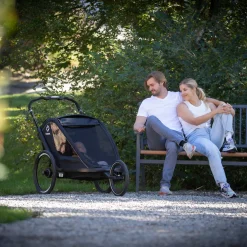 Breeze double, lastenkuljetuskärry - Kuljetuskärryt Pyörään - Breeze double, lastenkuljetuskärry