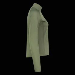 Brushed Halfzip, naisten treenipaita - Treenipaidat - Brushed Halfzip, naisten treenipaita