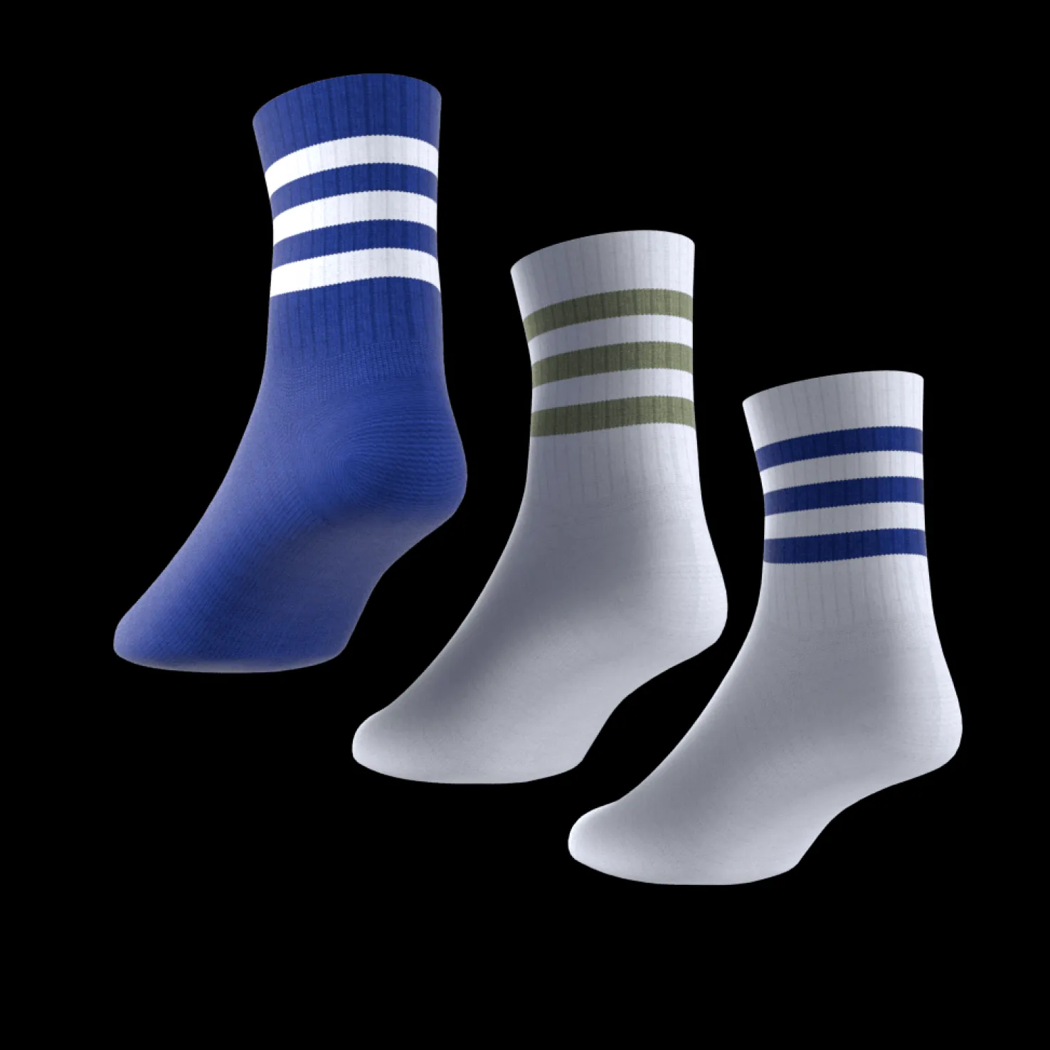 BTS Socks 3 Pack, lasten ja nuorten sukat - Puuvillasukat - BTS Socks 3 Pack, lasten ja nuorten sukat