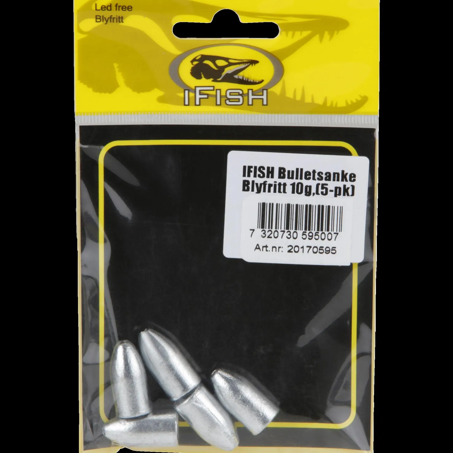 Bullet Drop Leadfree 10g, paino - Kalastustarvikkeet - Bullet Drop Leadfree 10g, paino