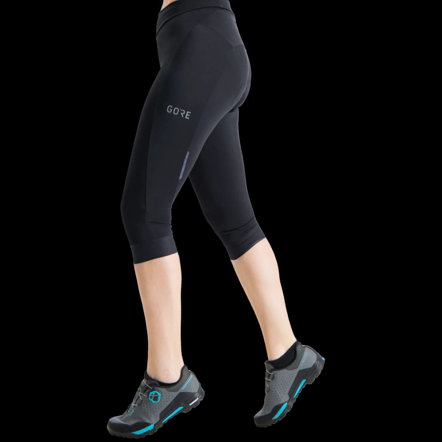 C3 knicker 3/4 22, naisten pyöräilyhousut - Pyöräilyhousut - C3 knicker 3/4 22, naisten pyöräilyhousut