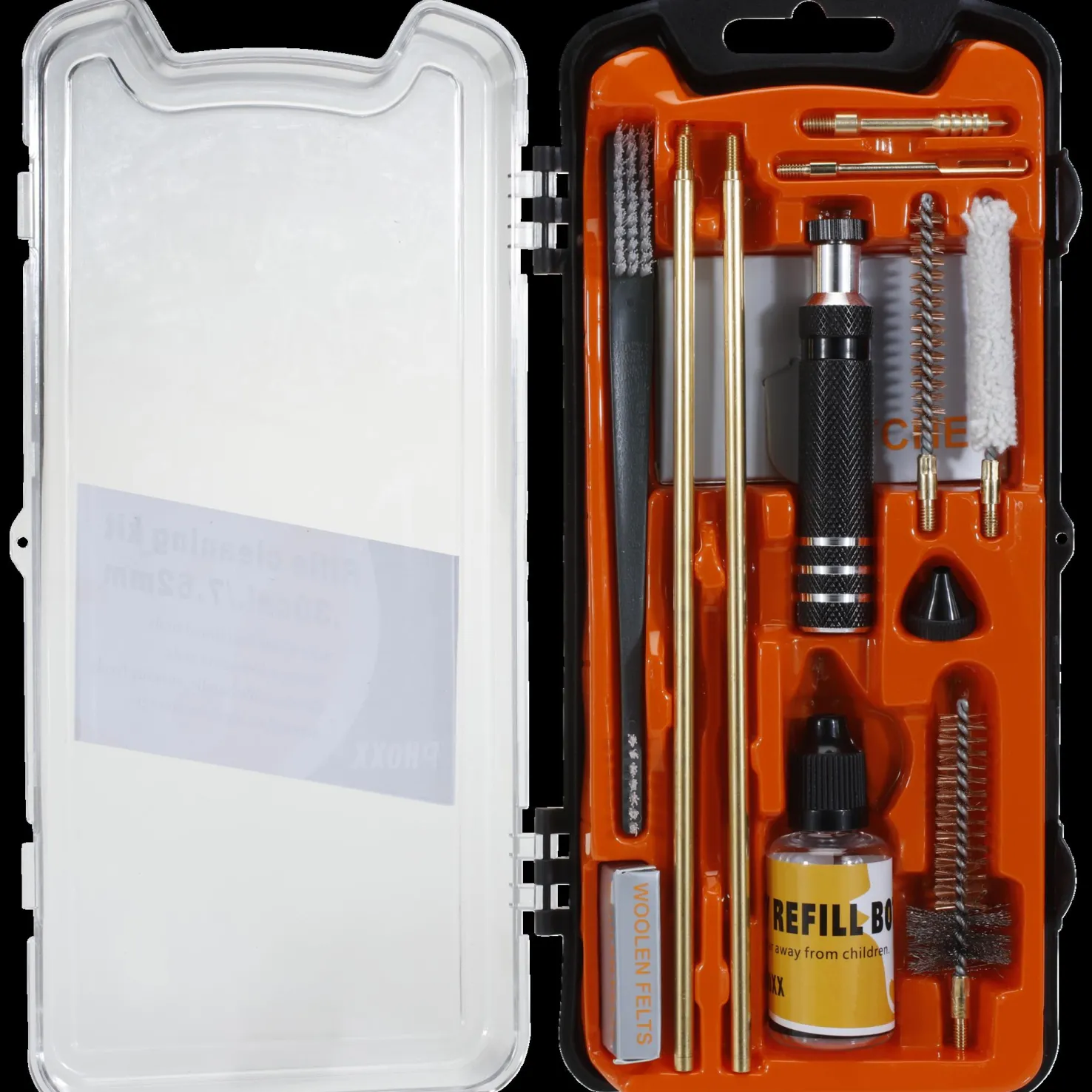 .30cal rifle cleaning kit, kiväärin puhdistussarja - Asehuolto - .30cal rifle cleaning kit, kiväärin puhdistussarja