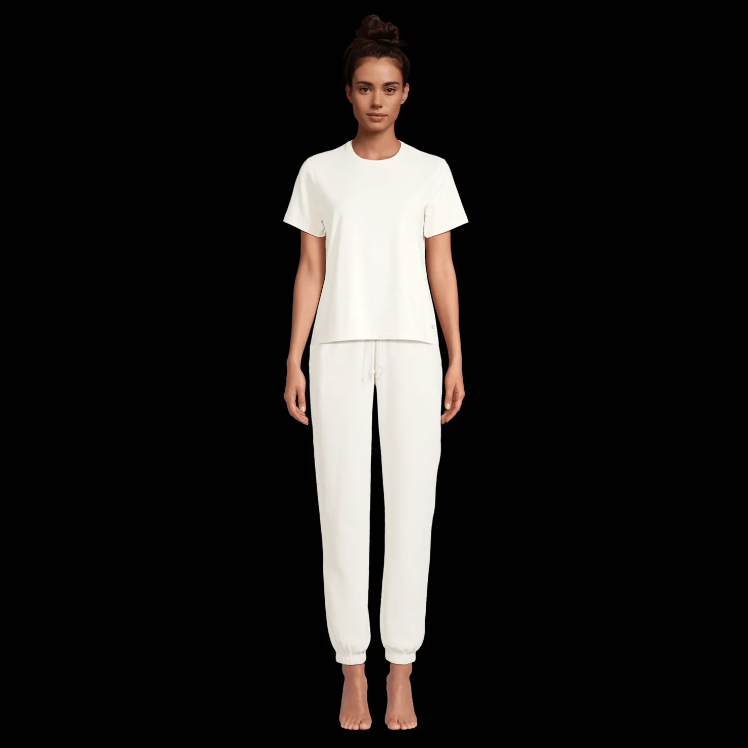 Casual Cotton Tee, naisten t-paita - T-Paidat - Casual Cotton Tee, naisten t-paita