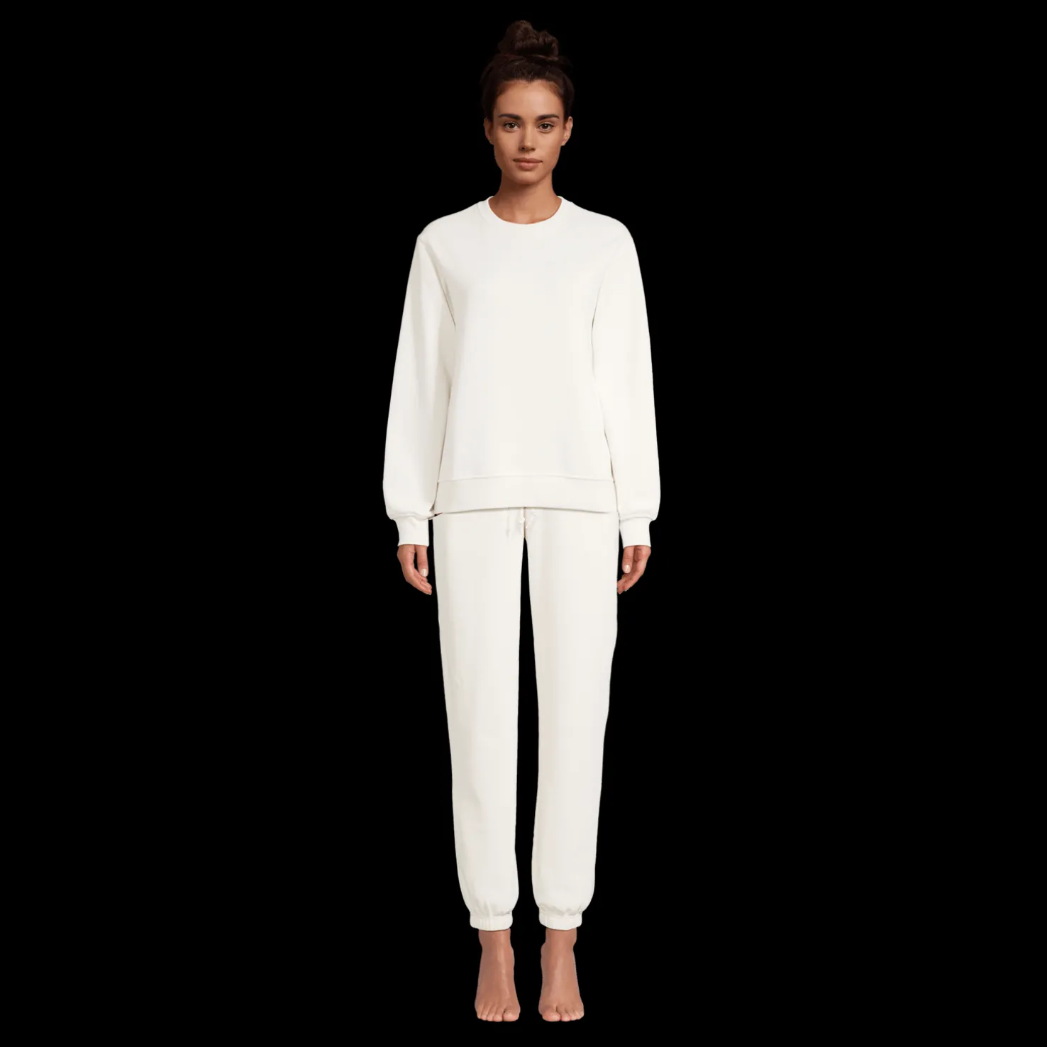 Casual Crew Neck, naisten collegepaita - Vapaa-Ajan Paidat - Casual Crew Neck, naisten collegepaita