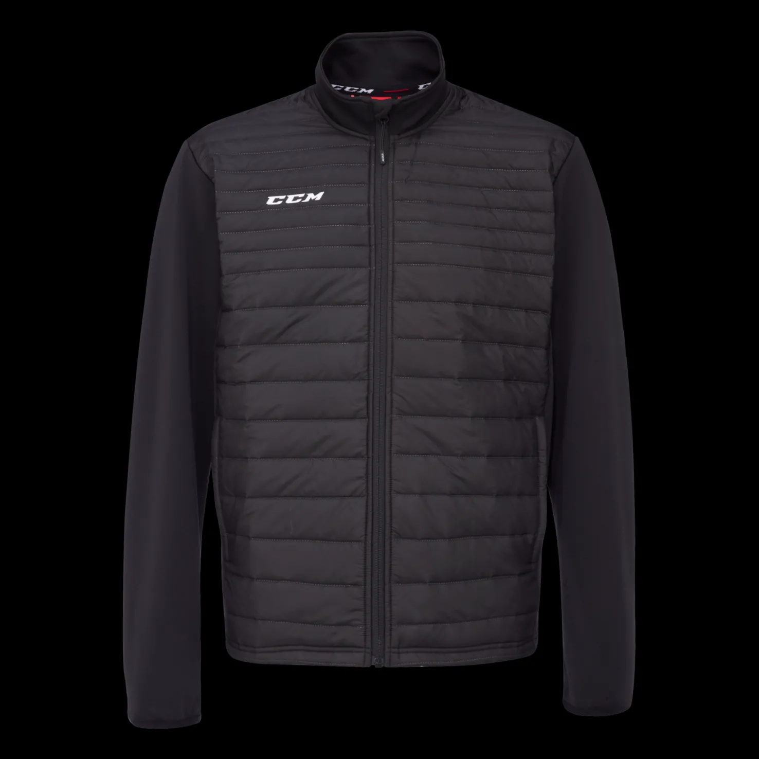 CCM Quilted Jacket, treenitakki unisex - T-Paidat Ja Shortsit Jääkiekkoon - CCM Quilted Jacket, treenitakki unisex