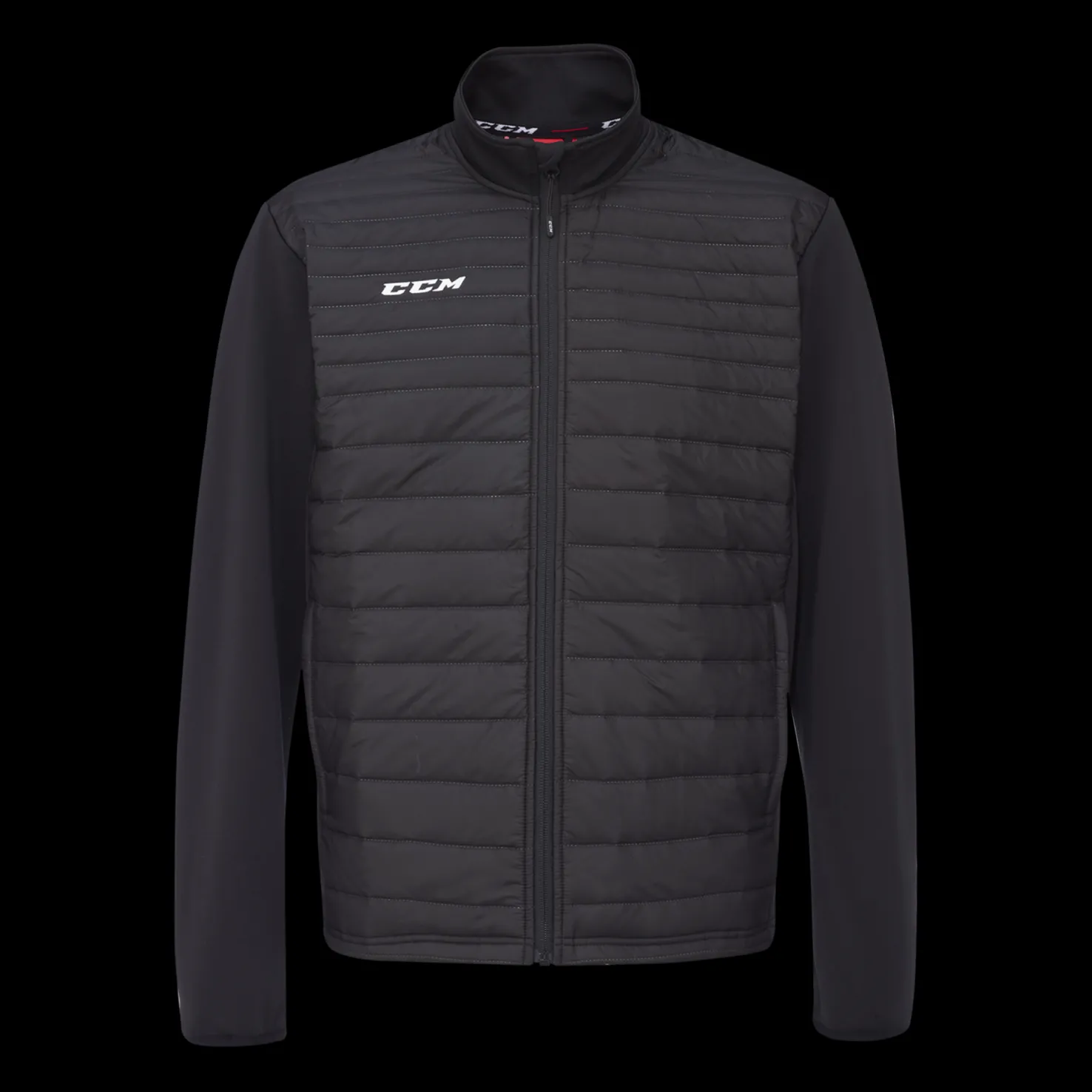 CCM Quilted Jacket, treenitakki unisex - T-Paidat Ja Shortsit Jääkiekkoon - CCM Quilted Jacket, treenitakki unisex