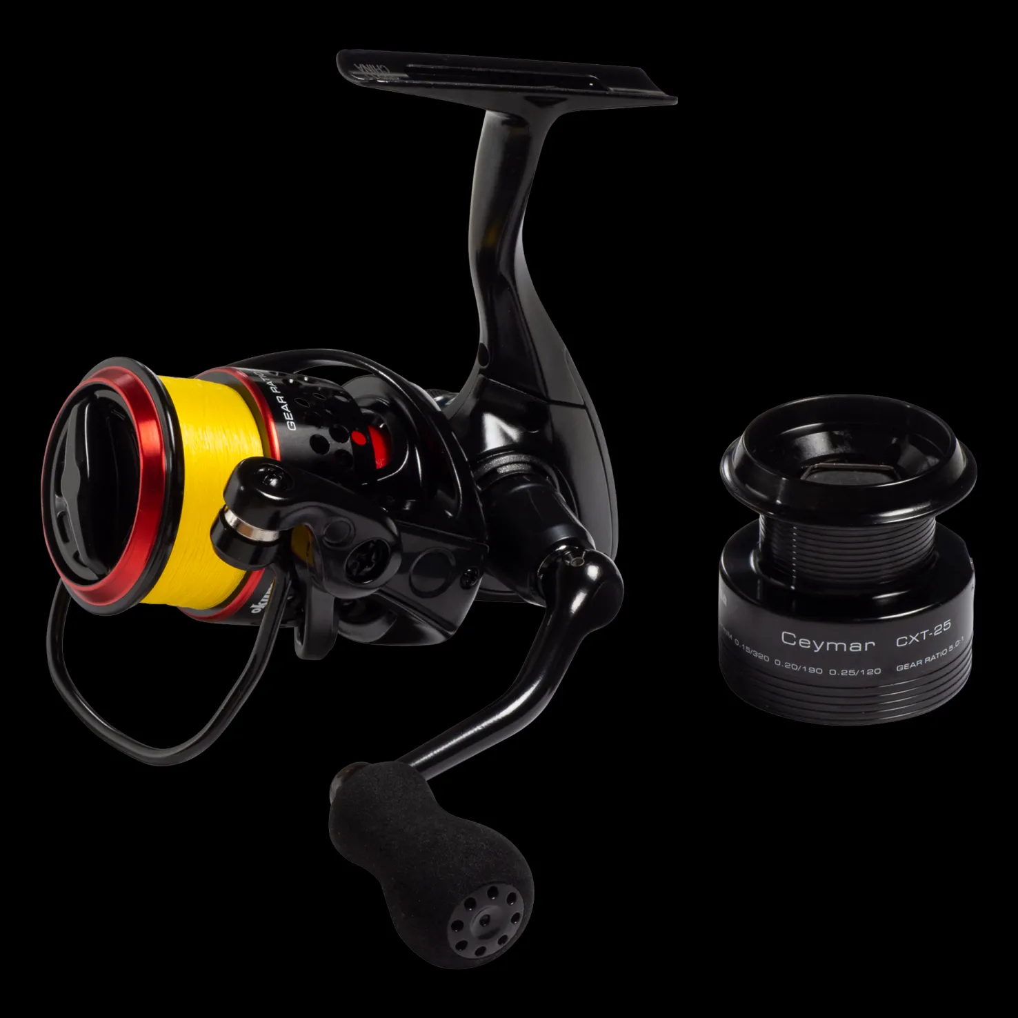 Ceymar Xt 25fd W/braided Line 0,15mm, avokela - Avokelat - Ceymar Xt 25fd W/braided Line 0,15mm, avokela