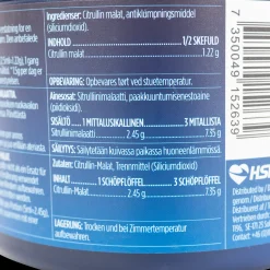 Citrulin Malat, ravintolisä - Superfood ja luonnolliset ravinteet - Citrulin Malat, ravintolisä