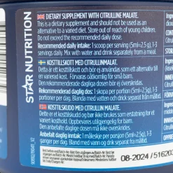 Citrulin Malat, ravintolisä - Superfood ja luonnolliset ravinteet - Citrulin Malat, ravintolisä