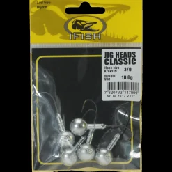 Classic 5 St. 3/0 10.0g, jigipää - Kalastustarvikkeet - Classic 5 St. 3/0 10.0g, jigipää
