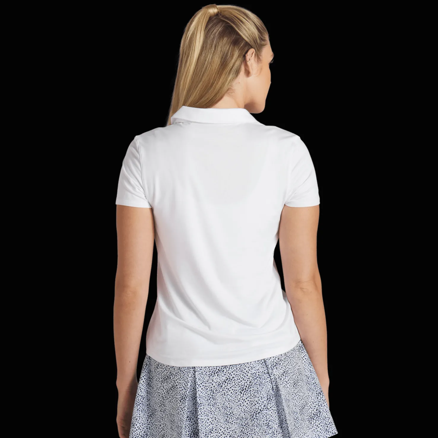 Cloudspun Piped Short-Sleeve Polo, naisten pikeepaita, golfiin - Golfpaidat Ja -Pikeet - Cloudspun Piped Short-Sleeve Polo, naisten pikeepaita, golfiin