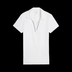 Cloudspun Piped Short-Sleeve Polo, naisten pikeepaita, golfiin - Golfpaidat Ja -Pikeet - Cloudspun Piped Short-Sleeve Polo, naisten pikeepaita, golfiin