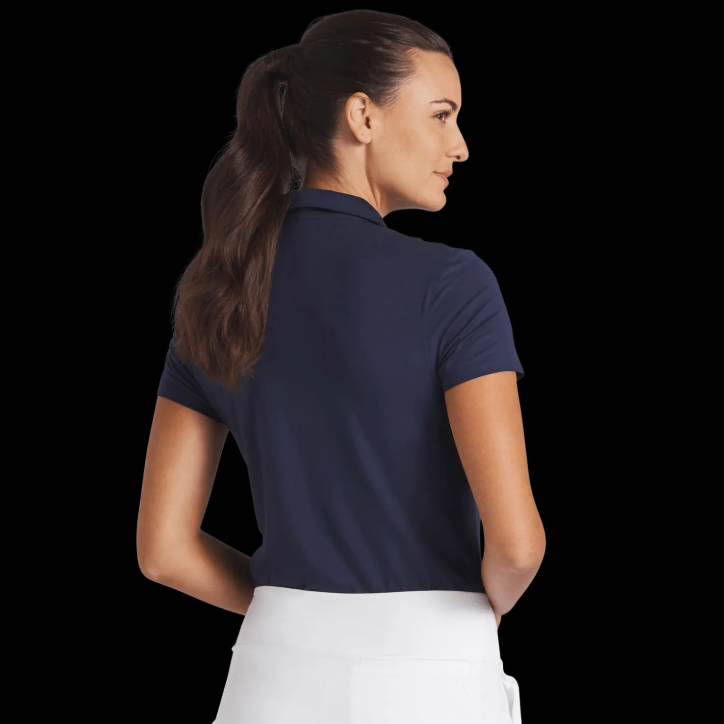 Cloudspun Piped Short-Sleeve Polo, naisten pikeepaita, golfiin - Golfpaidat Ja -Pikeet - Cloudspun Piped Short-Sleeve Polo, naisten pikeepaita, golfiin