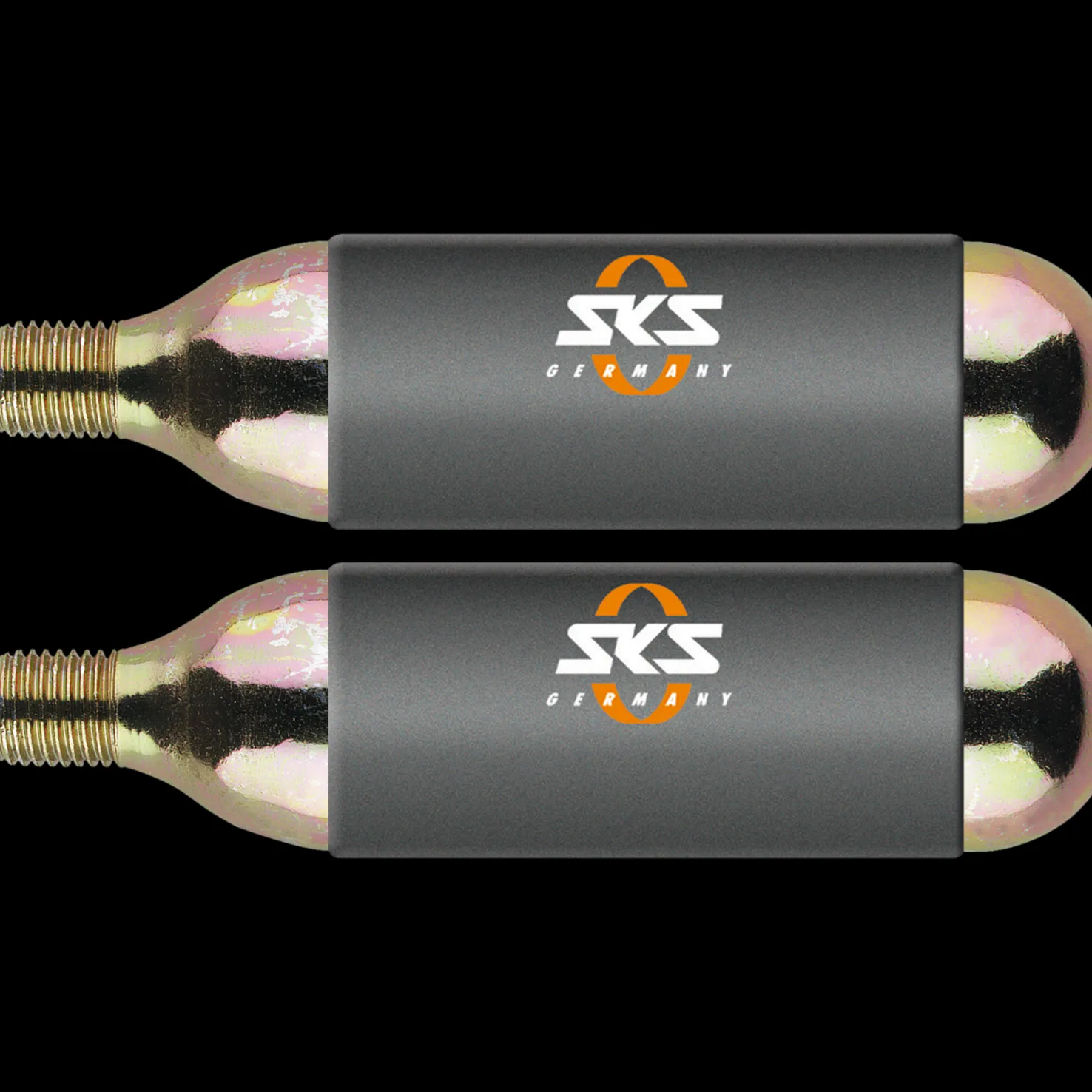 CO2 Cartridge w/threads 24 g 2 pk, paineilmapatruunat - Pyöräpumput - CO2 Cartridge w/threads 24 g 2 pk, paineilmapatruunat