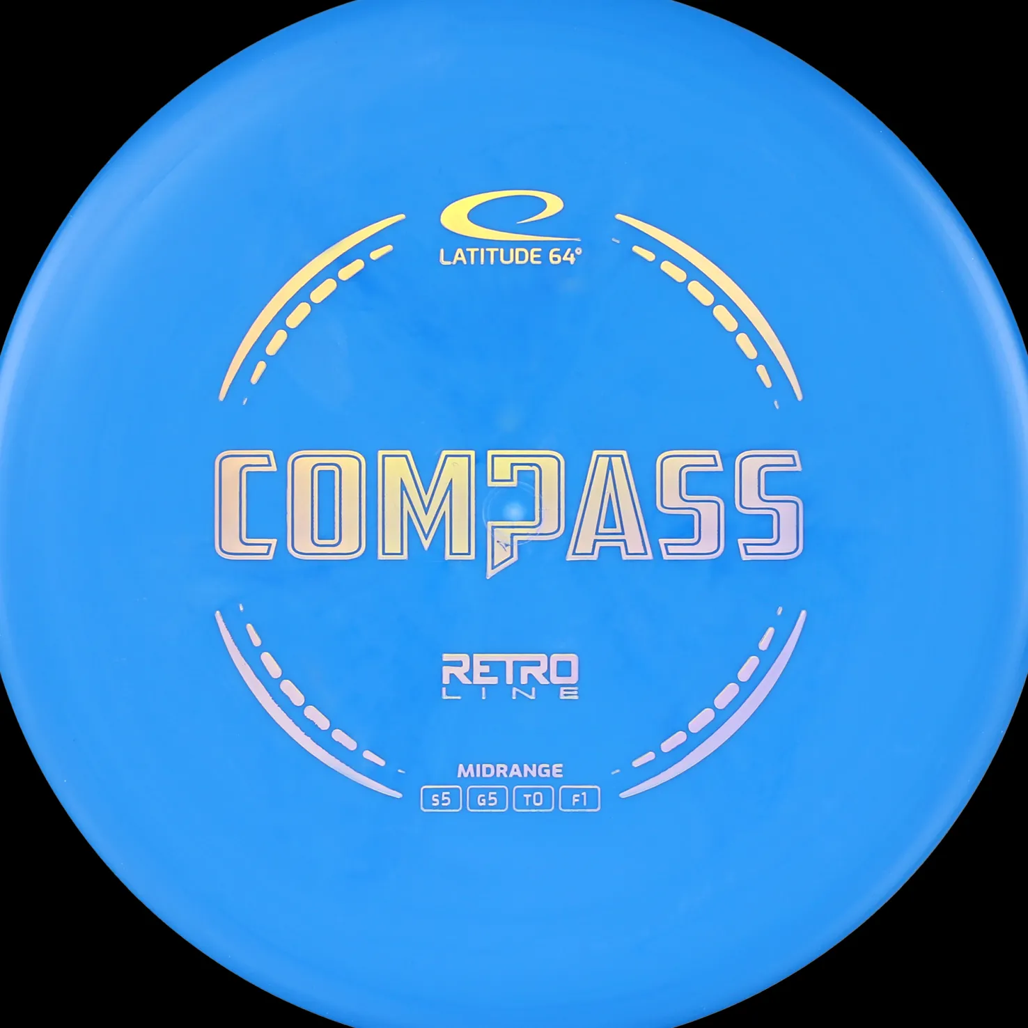 Compass Retro Midrange 173g+, frisbeegolfkiekko - Frisbeegolf - Compass Retro Midrange 173g+, frisbeegolfkiekko