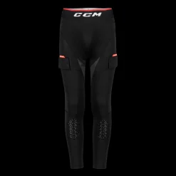 COMPRESSION PANT WITH JOCK/GEL YT, kompressiohousut nuoret - Alusasut Jääkiekkoon - COMPRESSION PANT WITH JOCK/GEL YT, kompressiohousut nuoret