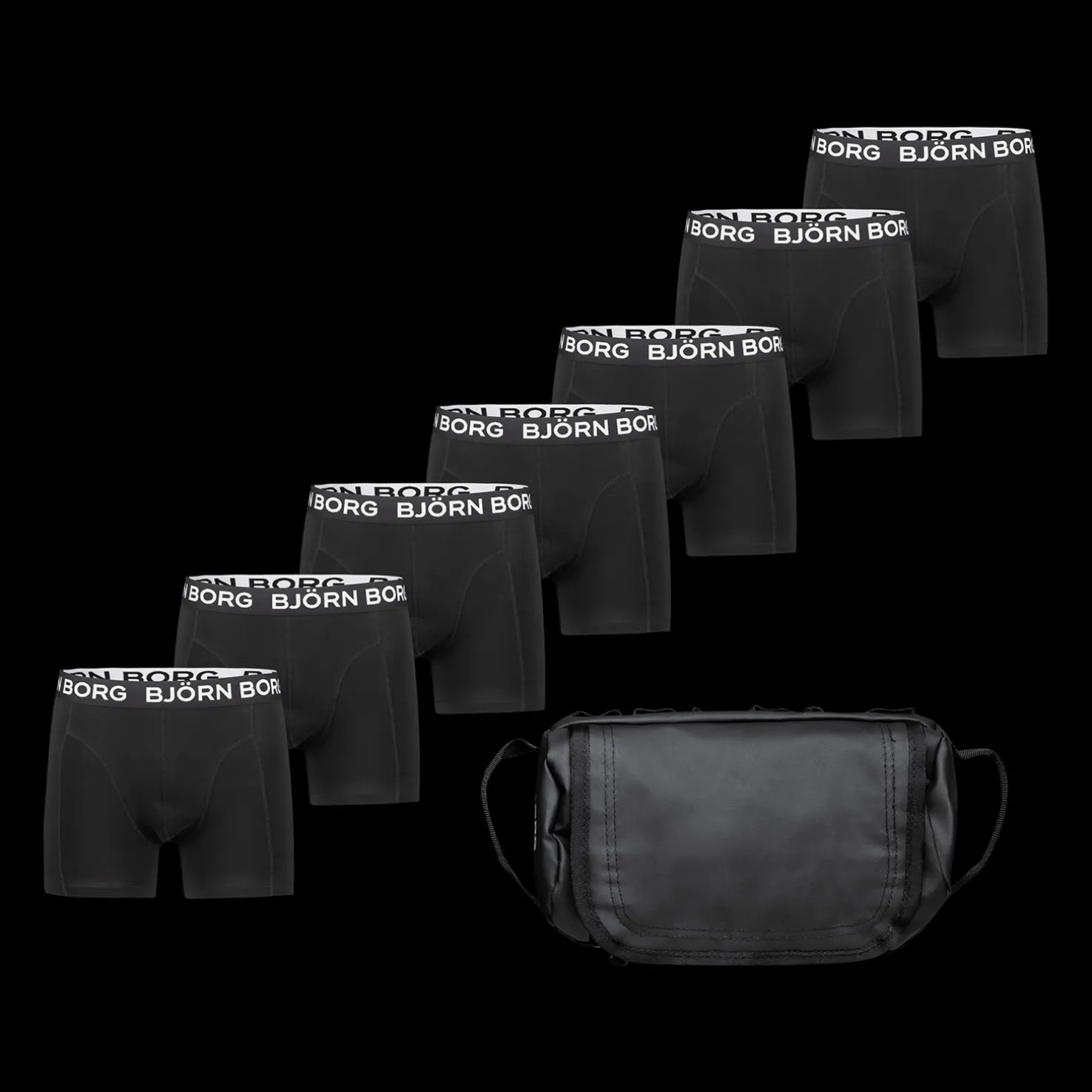 Cotton Stretch Boxer + Wash Bag, miesten bokserit - Bokserit - Cotton Stretch Boxer + Wash Bag, miesten bokserit