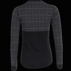 Dalen 2-layer wool Roundneck, naisten villapaita - Villakerrastot yläosat naiset - Dalen 2-layer wool Roundneck, naisten villapaita