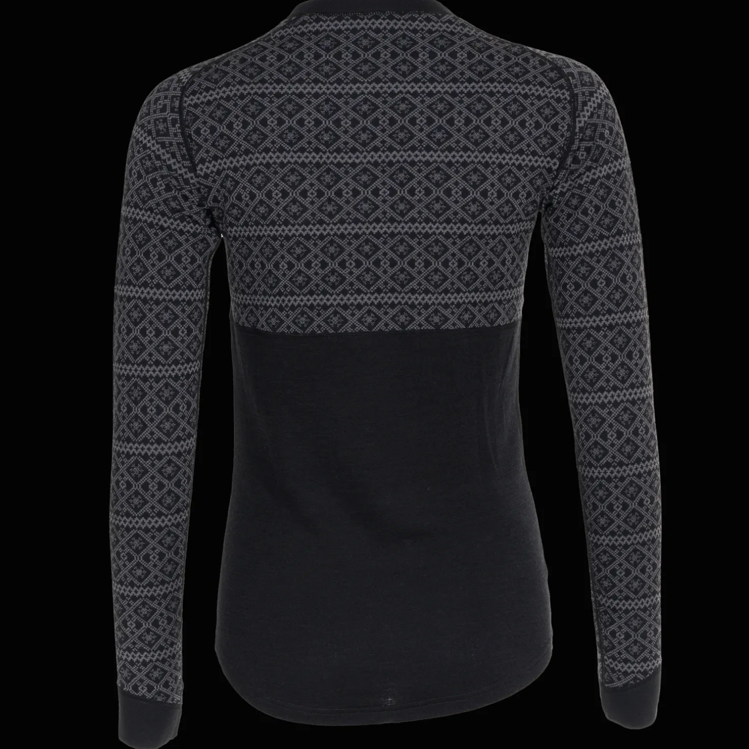 Dalen 2-layer wool Roundneck, naisten villapaita - Villakerrastot yläosat naiset - Dalen 2-layer wool Roundneck, naisten villapaita