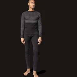 Dalen 2-layer Wool Roundneck, miesten villapaita - Villakerrastot yläosat miehet - Dalen 2-layer Wool Roundneck, miesten villapaita