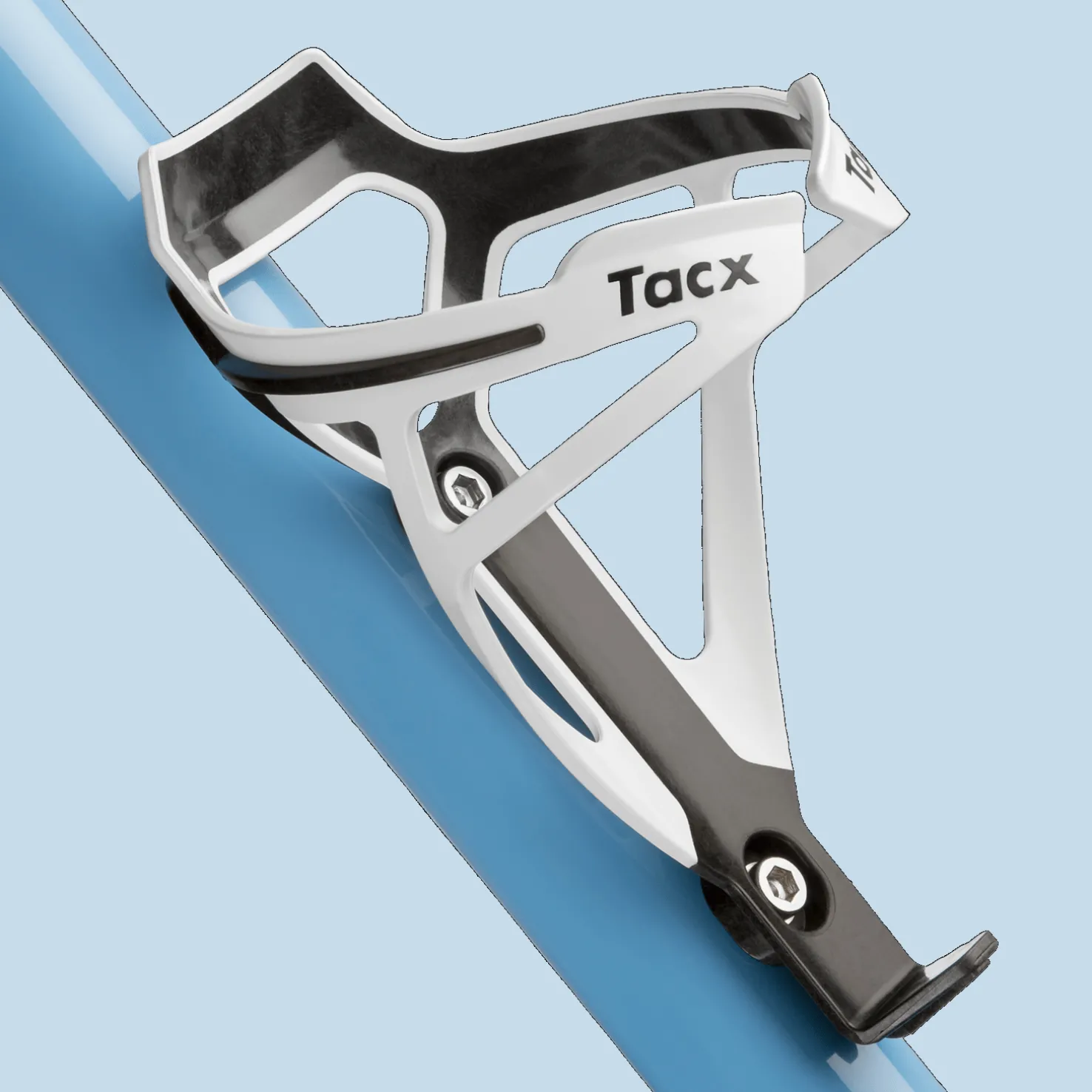 Deva bottlecage White - Juomapullot Ja Pullotelineet Pyöräilyyn - Deva bottlecage White