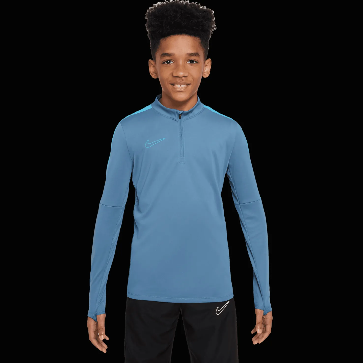 Dri-FIT Academy 23 Dril Top BD, treenipaita jalkapallo, juniorit - Pitkähihaiset Treenipaidat - Dri-FIT Academy 23 Dril Top BD, treenipaita jalkapallo, juniorit