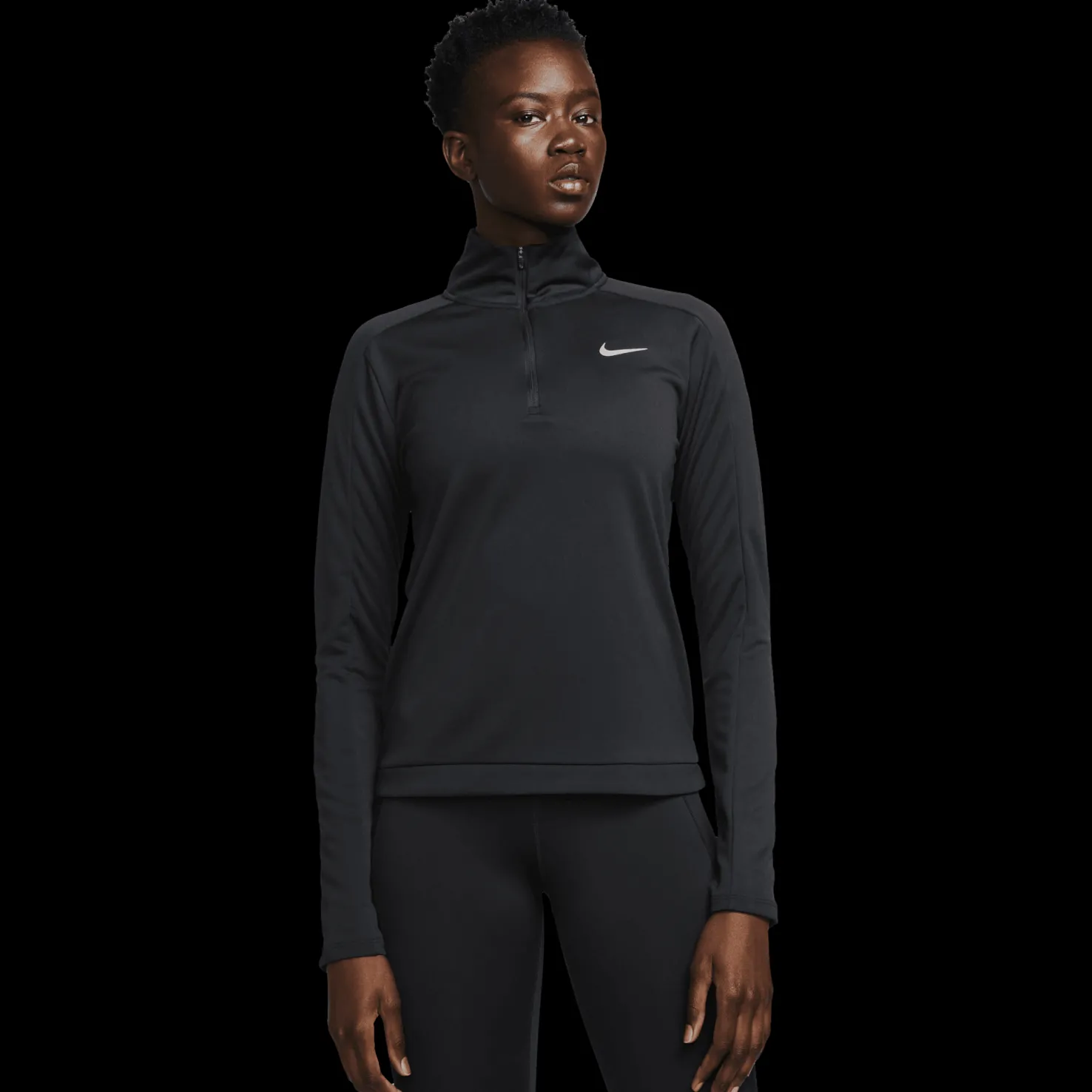 Dri-FIT Pacer Half Zip, naisten treenipaita - Treenipaidat - Dri-FIT Pacer Half Zip, naisten treenipaita
