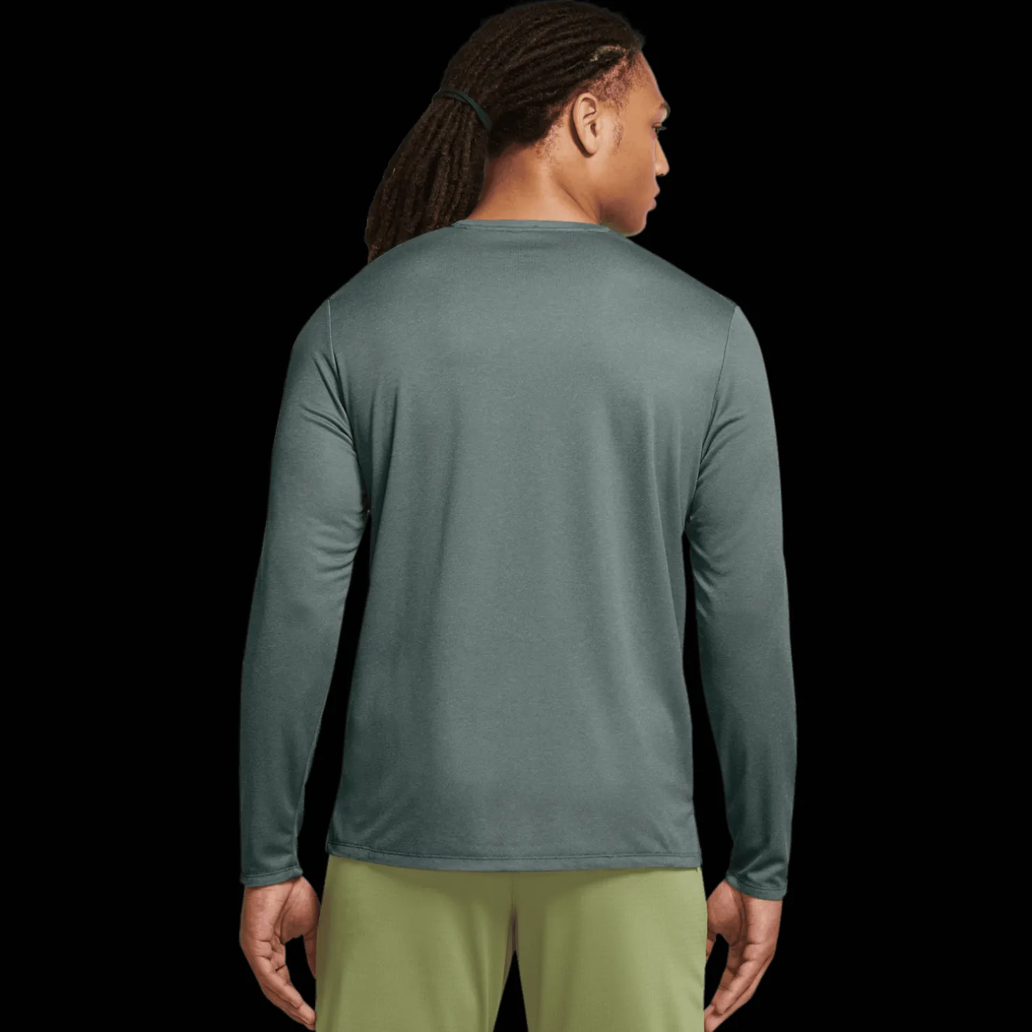 Dri-FIT UV Miler Top Long Sleeve, miesten treenipaita - Urheilupaidat - Dri-FIT UV Miler Top Long Sleeve, miesten treenipaita