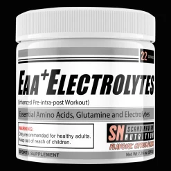 EAA + Electrolytes (Citrus Peach (220g), urheilujuoma - Aminohapot - EAA + Electrolytes (Citrus Peach (220g), urheilujuoma