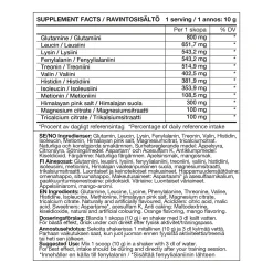 EAA + Electrolytes (Orange Mango (220g), urheilujuoma - Aminohapot - EAA + Electrolytes (Orange Mango (220g), urheilujuoma