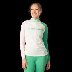 Ella Baselayer Halfzip, naisten tekninen aluspaita - Tekniset yläosat naiset - Ella Baselayer Halfzip, naisten tekninen aluspaita