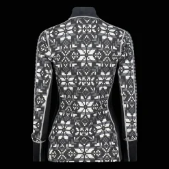 Else Half Zip, naisten villapaita - Villakerrastot yläosat naiset - Else Half Zip, naisten villapaita