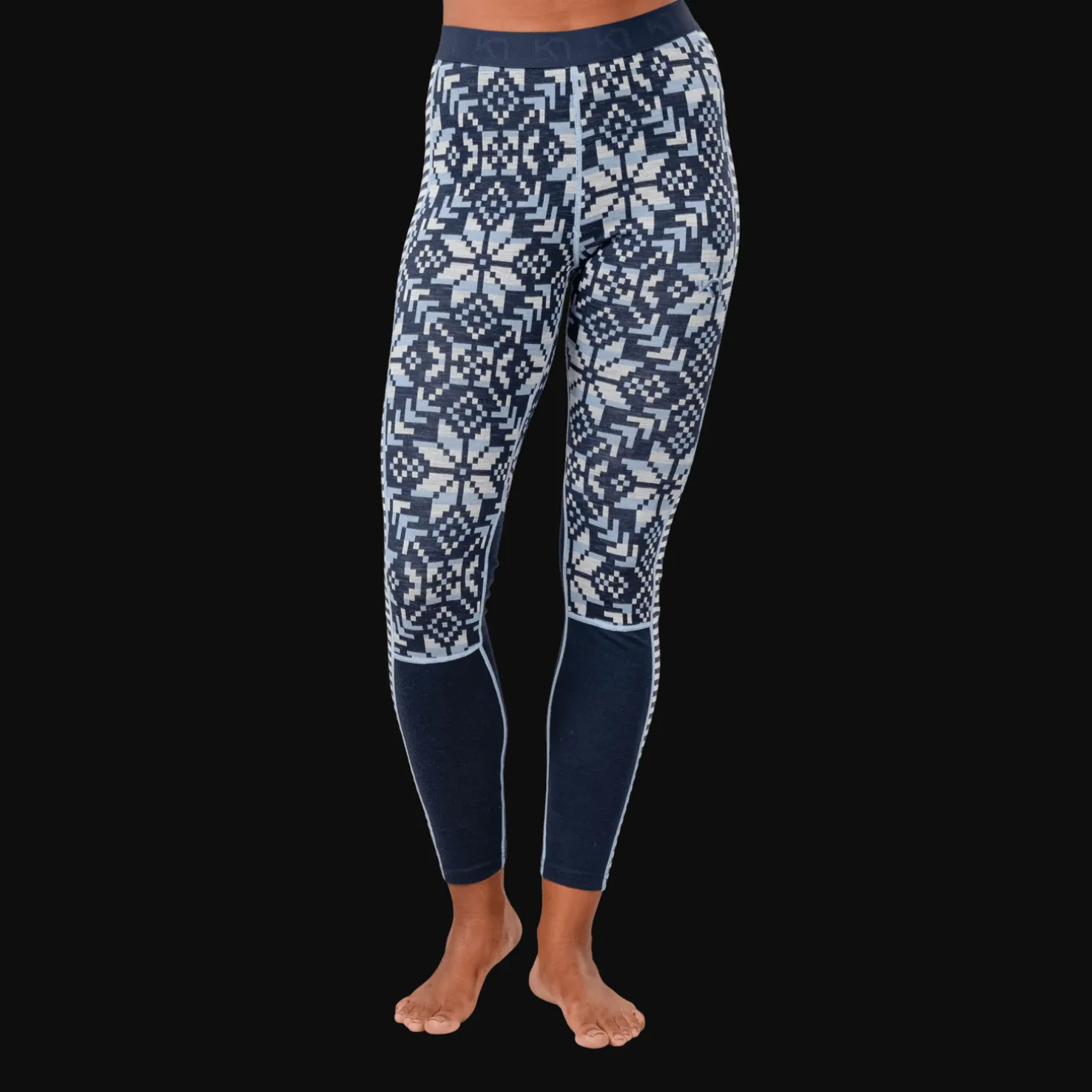 Else Pant, naisten villaiset kerrastohousut - Villakerrastot housut naiset - Else Pant, naisten villaiset kerrastohousut