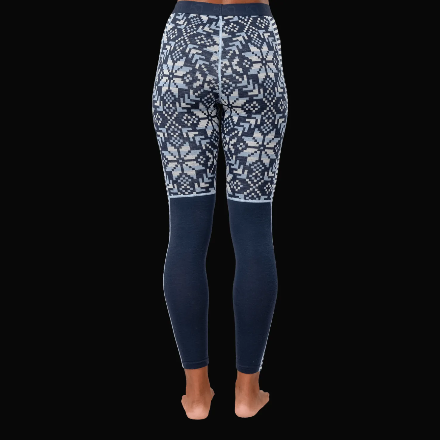 Else Pant, naisten villaiset kerrastohousut - Villakerrastot housut naiset - Else Pant, naisten villaiset kerrastohousut