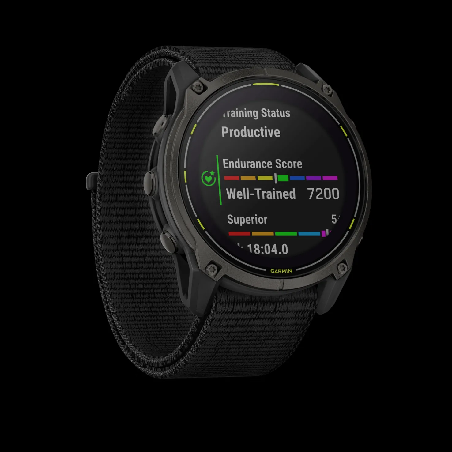 Enduro 3 – 51 mm, Solar, Sapphire, Carbon Gray DLC Ti, ultrafit Nylon Strap, älykello, unisex - Sykemittarit - Enduro 3 – 51 mm, Solar, Sapphire, Carbon Gray DLC Ti, ultrafit Nylon Strap, älykello, unisex