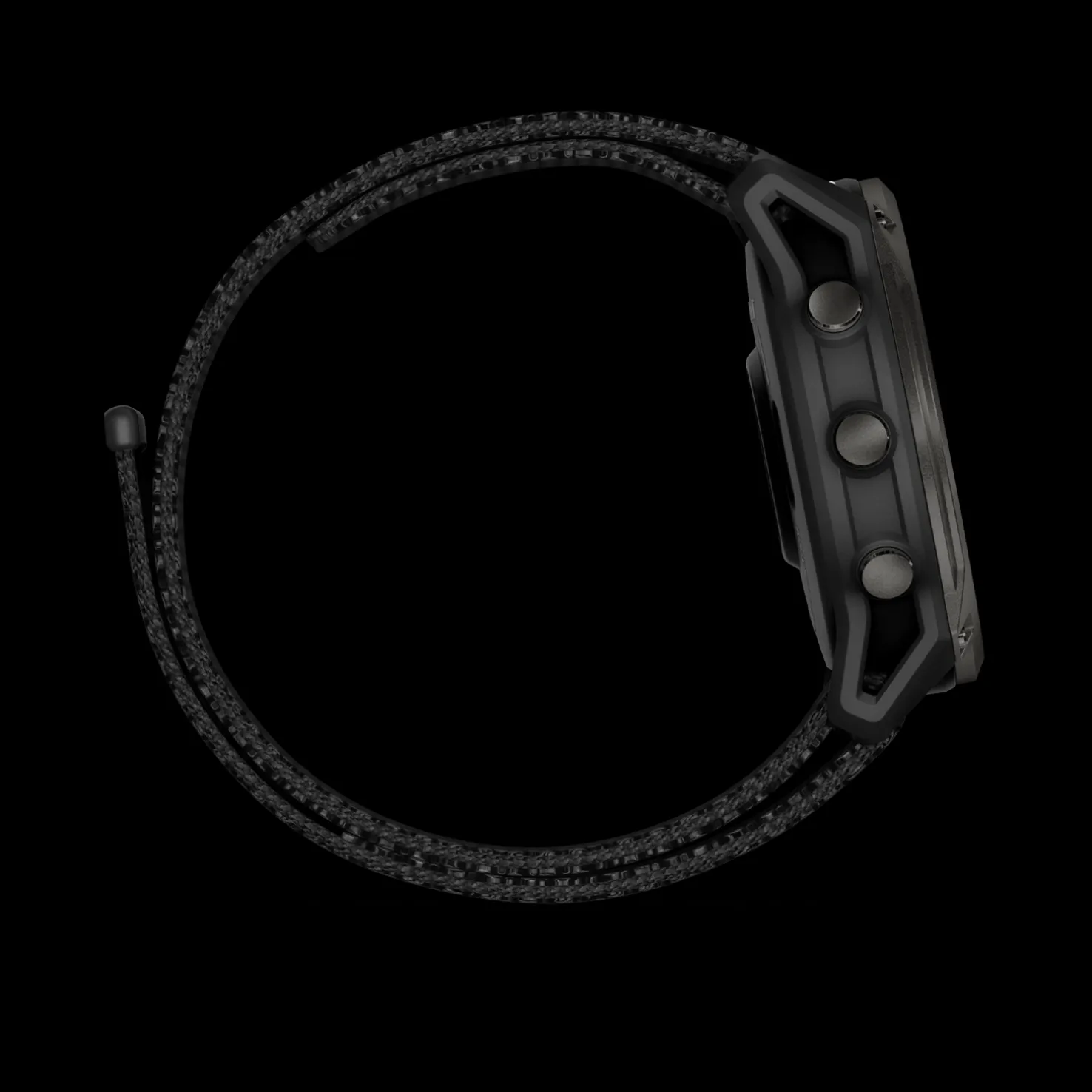 Enduro 3 – 51 mm, Solar, Sapphire, Carbon Gray DLC Ti, ultrafit Nylon Strap, älykello, unisex - Sykemittarit - Enduro 3 – 51 mm, Solar, Sapphire, Carbon Gray DLC Ti, ultrafit Nylon Strap, älykello, unisex