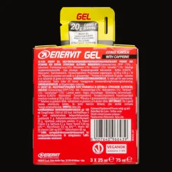 E.sport Gel 3-pack Citrus W/ Caff 3x25ml, geeli - Energiageelit - E.sport Gel 3-pack Citrus W/ Caff 3x25ml, geeli