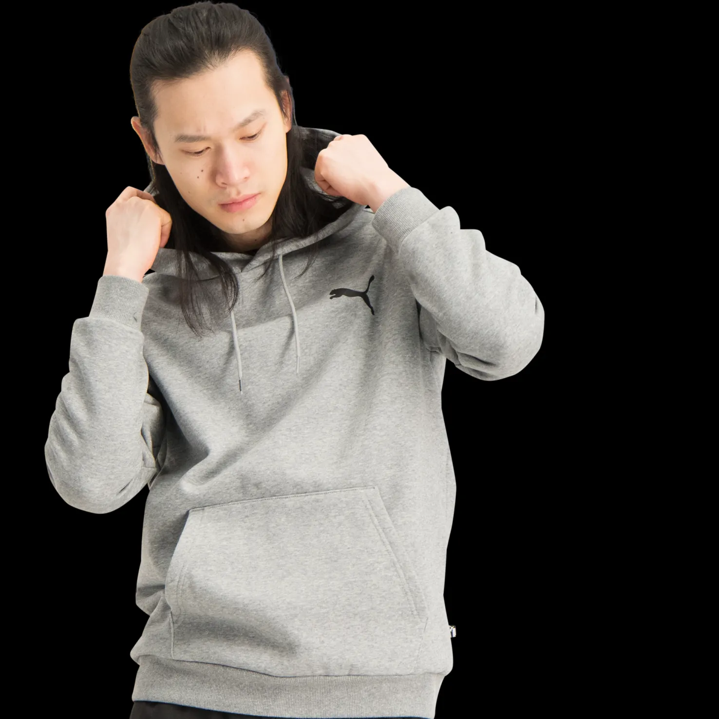 Ess Small Logo Hoodie Fleece, miesten huppari - Hupparit - Ess Small Logo Hoodie Fleece, miesten huppari