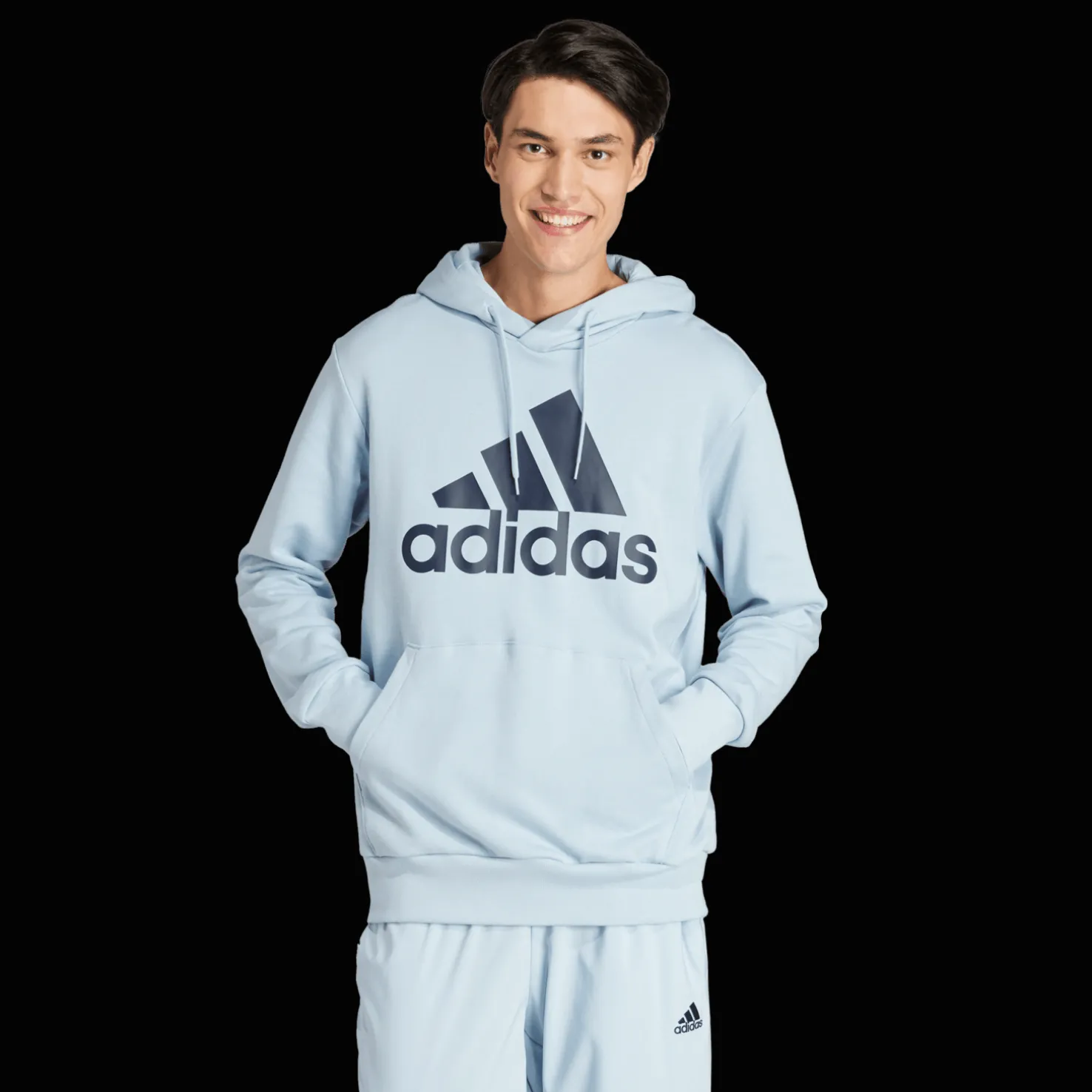 Essential French Terry Big Logo, miesten huppari - Hupparit - Essential French Terry Big Logo, miesten huppari