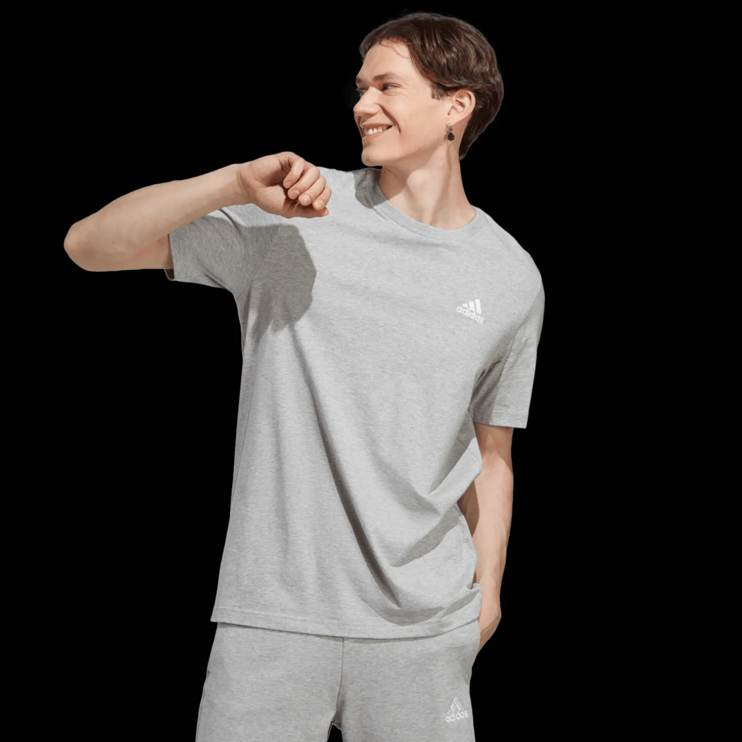 Essential Single Jersey T-Shirt, miesten t-paita - Vapaa-Ajan T-Paidat - Essential Single Jersey T-Shirt, miesten t-paita