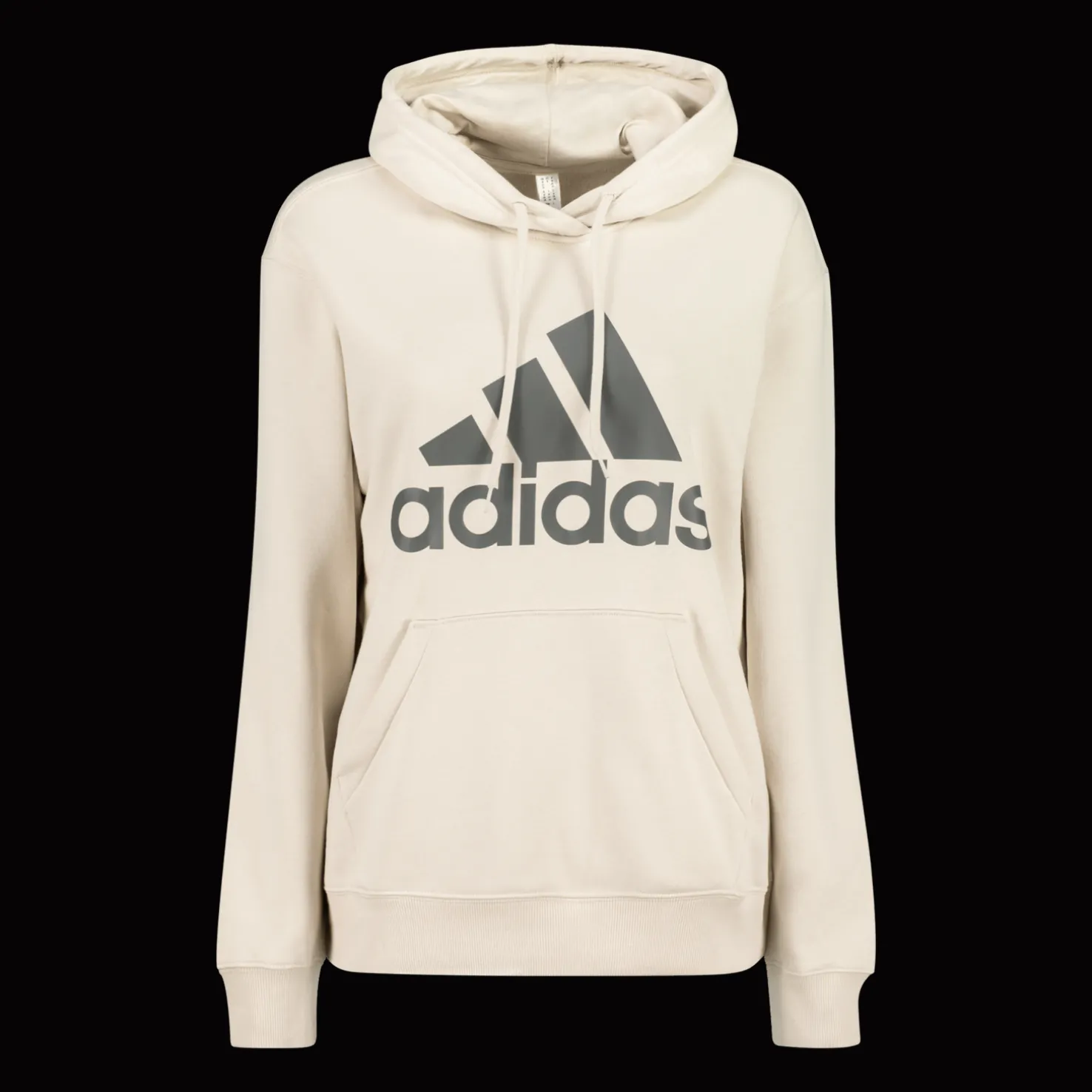 Essentials Big Logo Regular Fleece Hoodie, naisten huppari - Vapaa-Ajan Paidat - Essentials Big Logo Regular Fleece Hoodie, naisten huppari