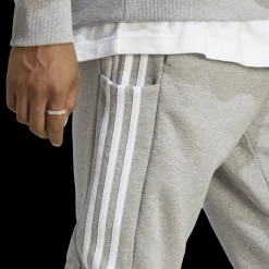 Essentials French Terry 3-Stripes Pant, collegehousut miehille - Vapaa-Ajan Housut - Essentials French Terry 3-Stripes Pant, collegehousut miehille