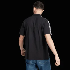 Essentials Piqué Emroidered Small Logo 3-Stripes, miesten pikeepaita - T-Paidat Ja Pikeepaidat - Essentials Piqué Emroidered Small Logo 3-Stripes, miesten pikeepaita