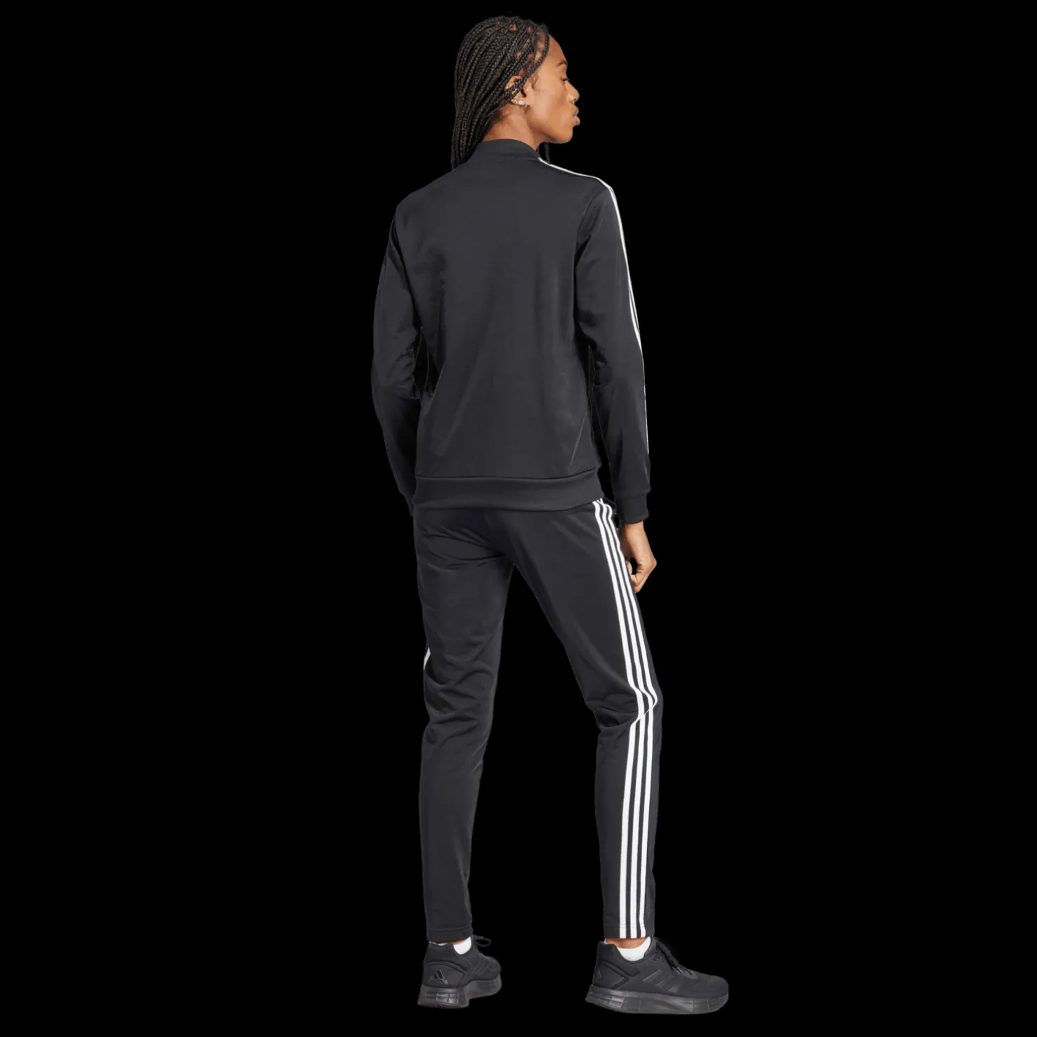 Essentials 3-Stripes Tracksuit, naisten - Verryttelyasut - Essentials 3-Stripes Tracksuit, naisten