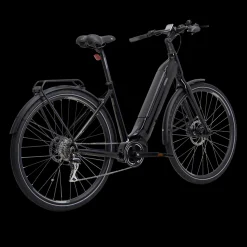 E-Trekking 1.0 Wave JET BLACK 24, naisten hybridisähköpyörä - Sähköpyörät - E-Trekking 1.0 Wave JET BLACK 24, naisten hybridisähköpyörä