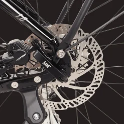 E-Trekking 1.0 Wave JET BLACK 24, naisten hybridisähköpyörä - Sähköpyörät - E-Trekking 1.0 Wave JET BLACK 24, naisten hybridisähköpyörä