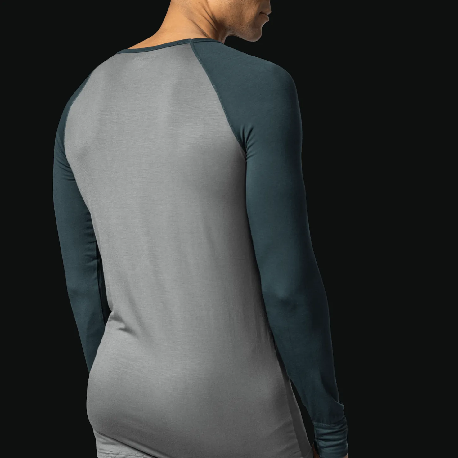 Falkenberg Bamboo Roundneck, miesten tekninen kerrastopaita - Tekniset kerrastoyläosat miehet - Falkenberg Bamboo Roundneck, miesten tekninen kerrastopaita