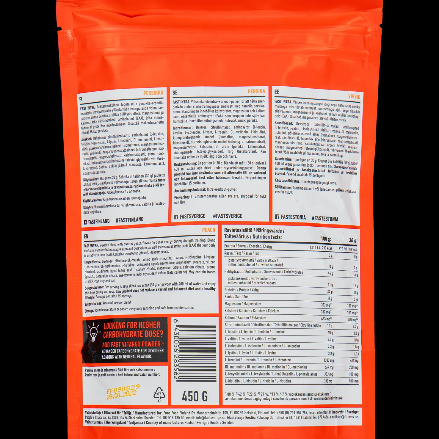 Fast Intra - Aminohapot - Fast Intra