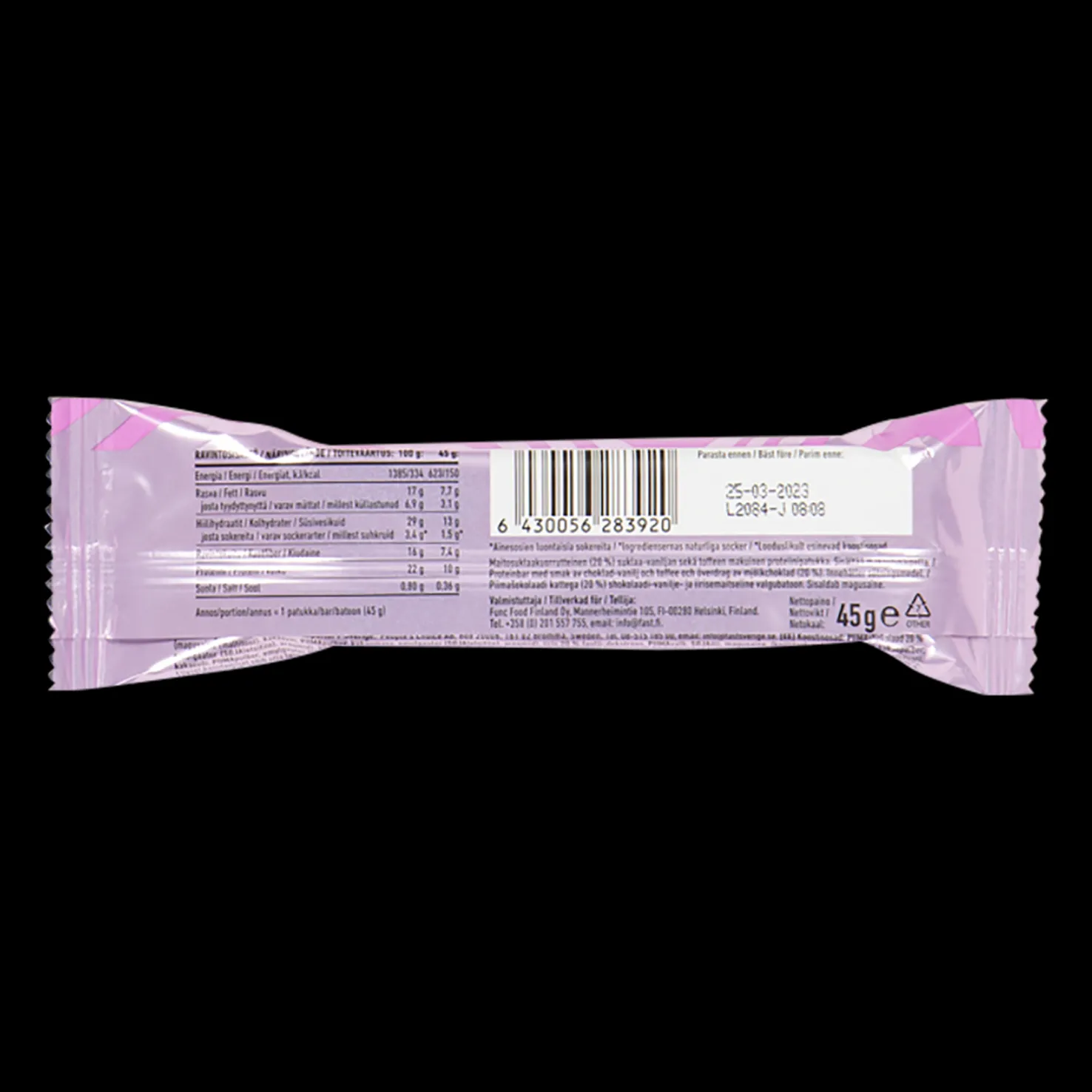 Fast Milky Choco, proteiinipatukka - Proteiinipatukat - Fast Milky Choco, proteiinipatukka